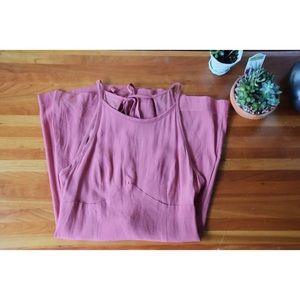 🐟 urban outfitters salmon halter dress 🐟